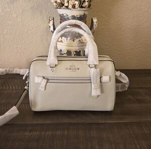Coach Rowan Satchel In Pale Green